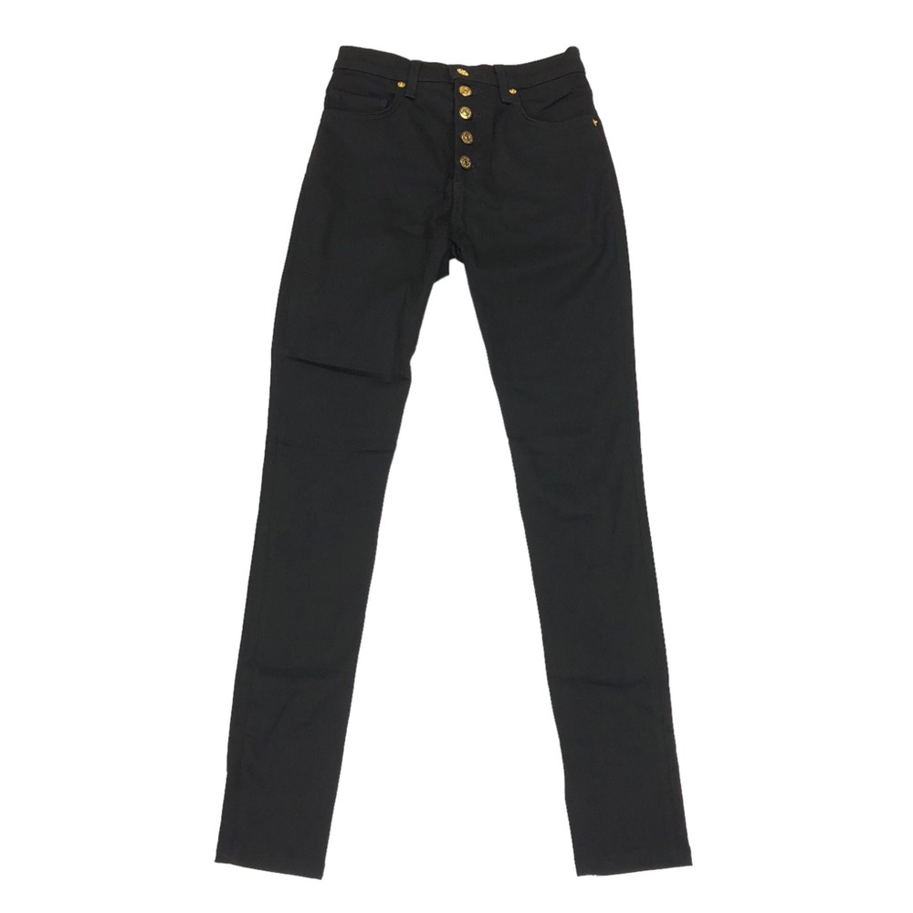 Veronica Beard Debbie Skinny High Rise Jeans Size 29 29X30.5 Black Stretch